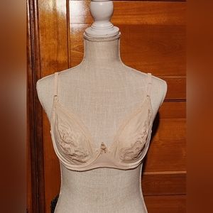 Vintage peach Anne Klein bra